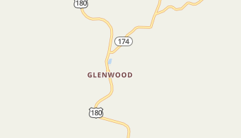 Glenwood, New Mexico map