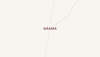 Grama, New Mexico map