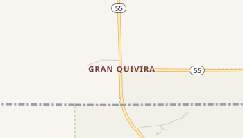Gran Quivira, New Mexico map