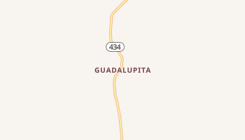 Guadalupita, New Mexico map