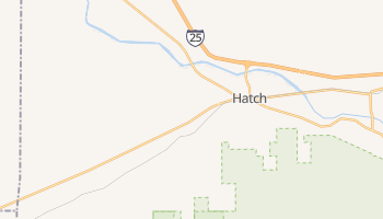 Hatch, New Mexico map