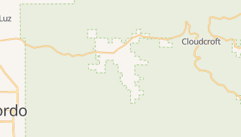 High Rolls, New Mexico map