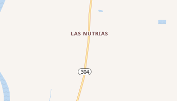 Las Nutrias, New Mexico map