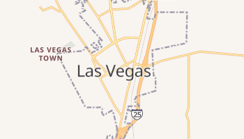 Las Vegas, New Mexico map