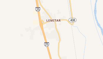 Lemitar, New Mexico map