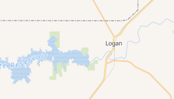 Logan, New Mexico map