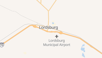 Lordsburg, New Mexico map