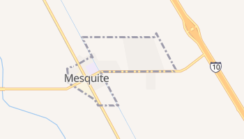 Mesquite, New Mexico map