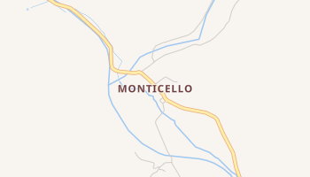 Monticello, New Mexico map