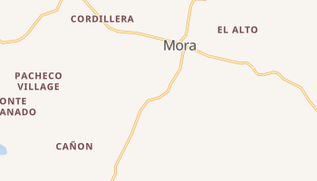 Mora, New Mexico map
