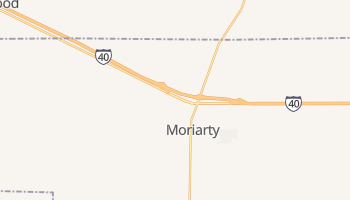 Moriarty, New Mexico map