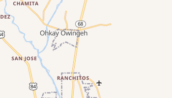 Ohkay Owingeh, New Mexico map
