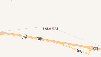 Palomas, New Mexico map