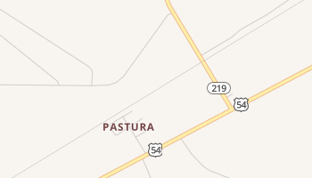 Pastura, New Mexico map