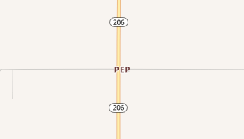 Pep, New Mexico map