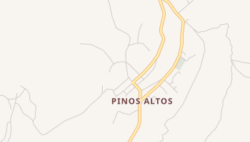 Pinos Altos, New Mexico map