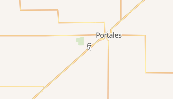Portales, New Mexico map