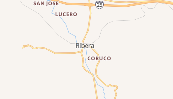 Ribera, New Mexico map