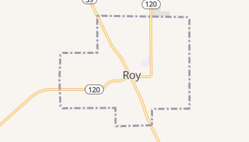 Roy, New Mexico map