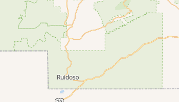 Ruidoso, New Mexico map