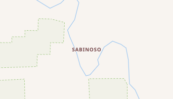 Sabinoso, New Mexico map