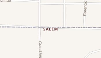 Salem, New Mexico map