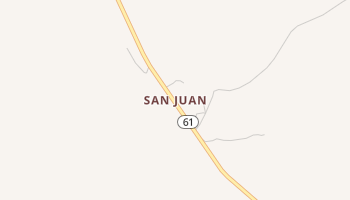 San Juan, New Mexico map
