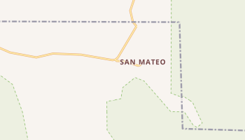San Mateo, New Mexico map