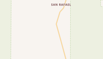 San Rafael, New Mexico map