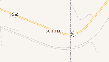 Scholle, New Mexico map