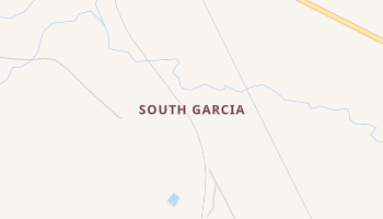 South Garcia, New Mexico map