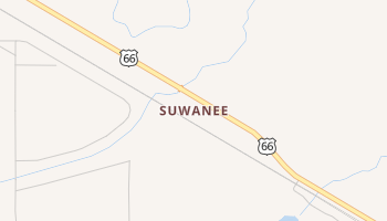 Suwanee, New Mexico map