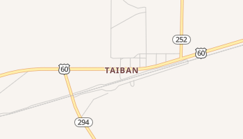 Taiban, New Mexico map