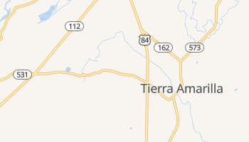 Tierra Amarilla, New Mexico map
