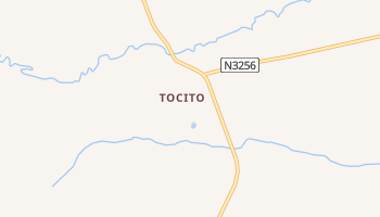 Tocito, New Mexico map
