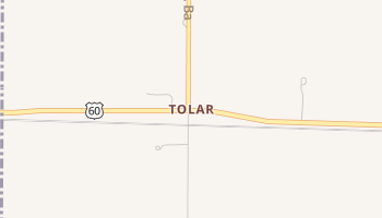 Tolar, New Mexico map