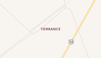 Torrance, New Mexico map
