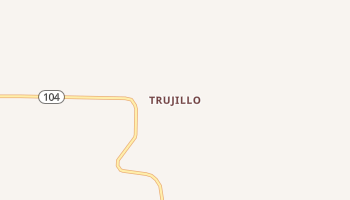 Trujillo, New Mexico map