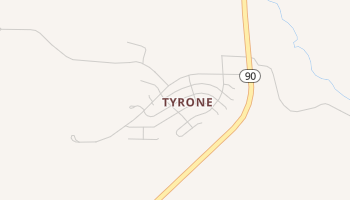 Tyrone, New Mexico map