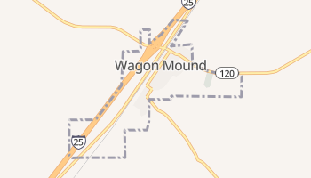 Wagon Mound, New Mexico map
