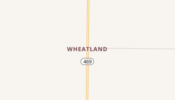 Wheatland, New Mexico map