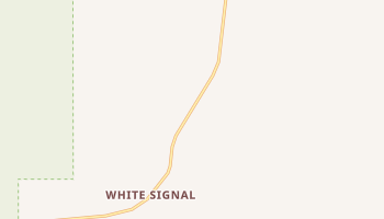 White Signal, New Mexico map