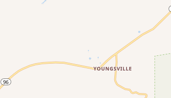 Youngsville, New Mexico map