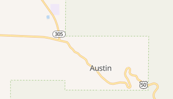 Austin, Nevada map