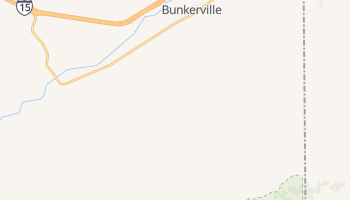 Bunkerville, Nevada map