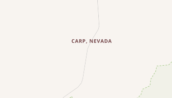 Carp, Nevada map