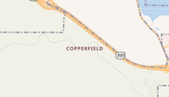 Copperfield, Nevada map