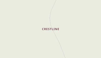 Crestline, Nevada map