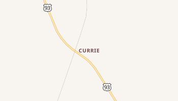 Currie, Nevada map