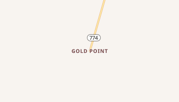 Gold Point, Nevada map